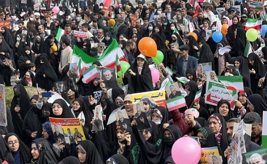 برگزاری مراسم راهپیمایی ۱۳ آبان در اصفهان
