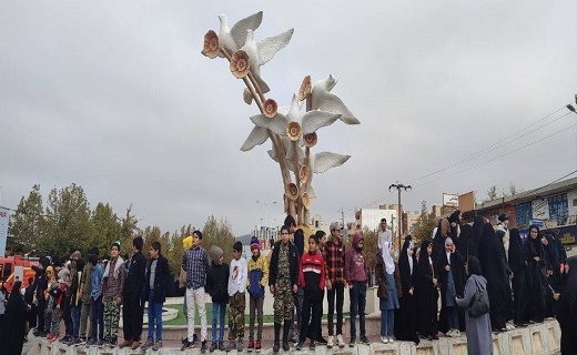 راهپیمایی باشکوه یوم&zwnj;الله 13 آبان در سراسر کهگیلویه و بویراحمد