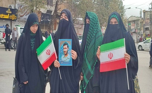 راهپیمایی باشکوه یوم&zwnj;الله 13 آبان در سراسر کهگیلویه و بویراحمد