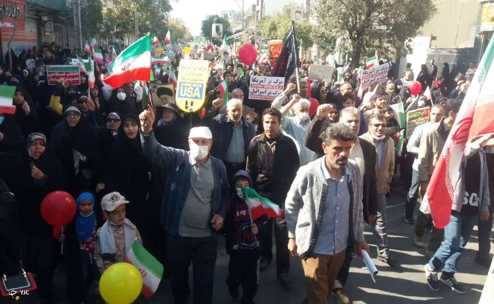 راهپیمایی ۱۳ آبان با حضور گسترده مردم استان مرکزی راهپیمایی ۱۳ آبان با حضور گسترده مردم استان مرکزی