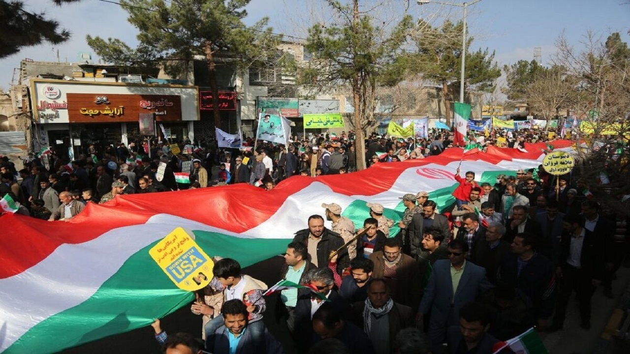برگزاری باشکوه راهپیمایی ۱۳ آبان در سراسر کشور + فیلم