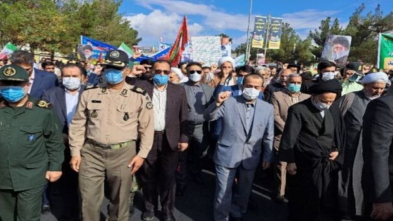 هوشمندی کشور، پیام ۱۳ آبان برای خارجی‌ها است