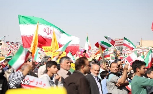 حلقه همبستگی و وحدت ۱۳ آبان و دفاع از کیان انقلاب در دارالعباده+ تصاویر