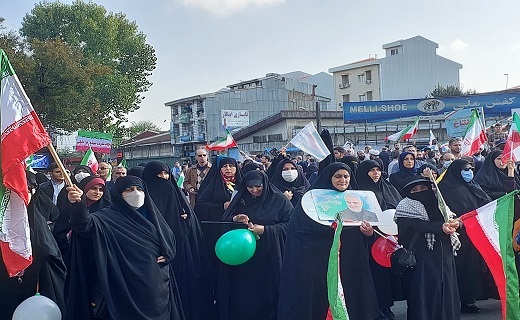 آغاز خروش گیلانیان در روز ملی مبارزه با استکبار جهانی، ۱۳ آبان