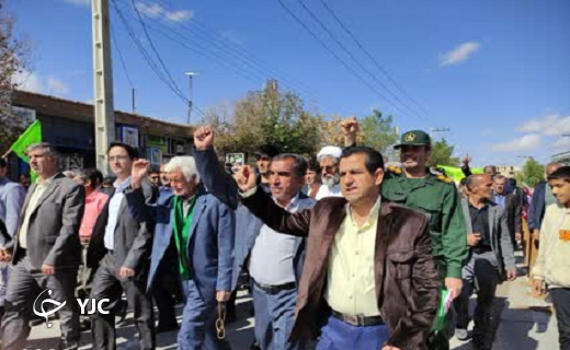 حلقه همبستگی و وحدت ۱۳ آبان و دفاع از کیان انقلاب در دارالعباده+ تصاویر