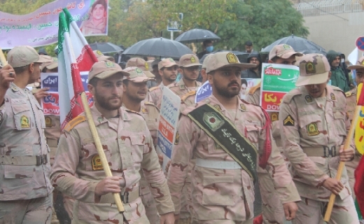 مراسم راهپیمایی ۱۳ آبان در خراسان رضوی