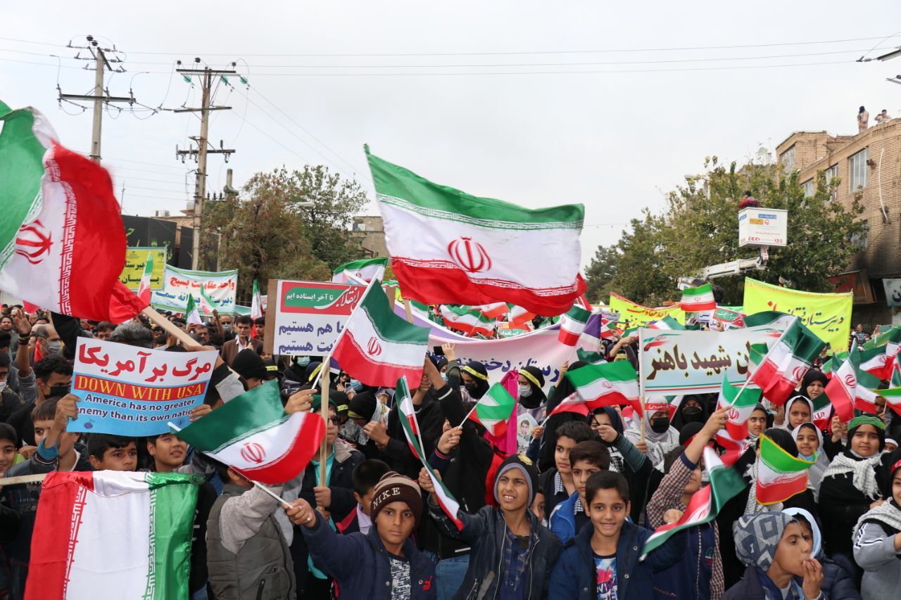 مراسم راهپیمایی ۱۳ آبان در خراسان رضوی