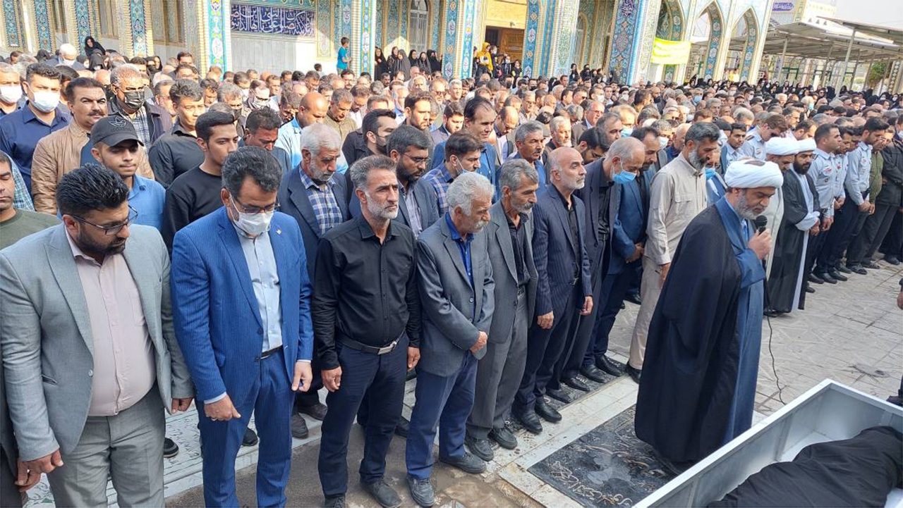 درگذشت پدر شهید والامقام محمد جواد فیروزی