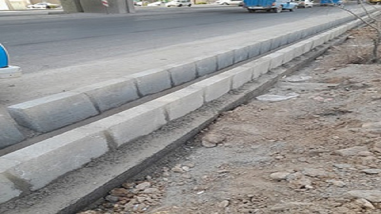 بهسازی و جدول گذاری منطقه یک شهرداری قزوین