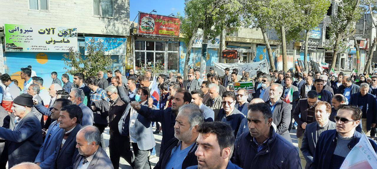 برگزاری باشکوه راهپیمایی ۱۳ آبان در سراسر کشور + فیلم