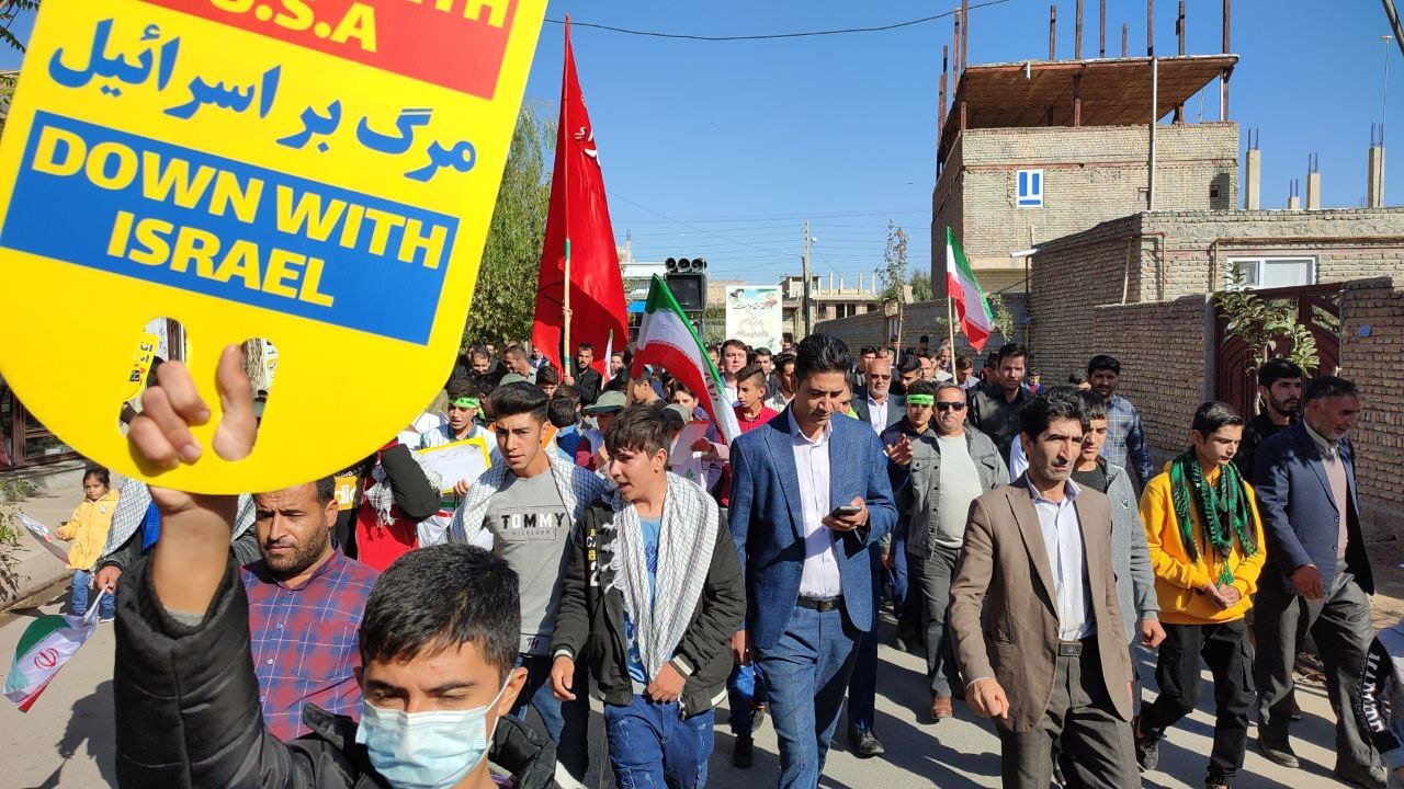 برگزاری باشکوه راهپیمایی ۱۳ آبان در سراسر کشور + فیلم