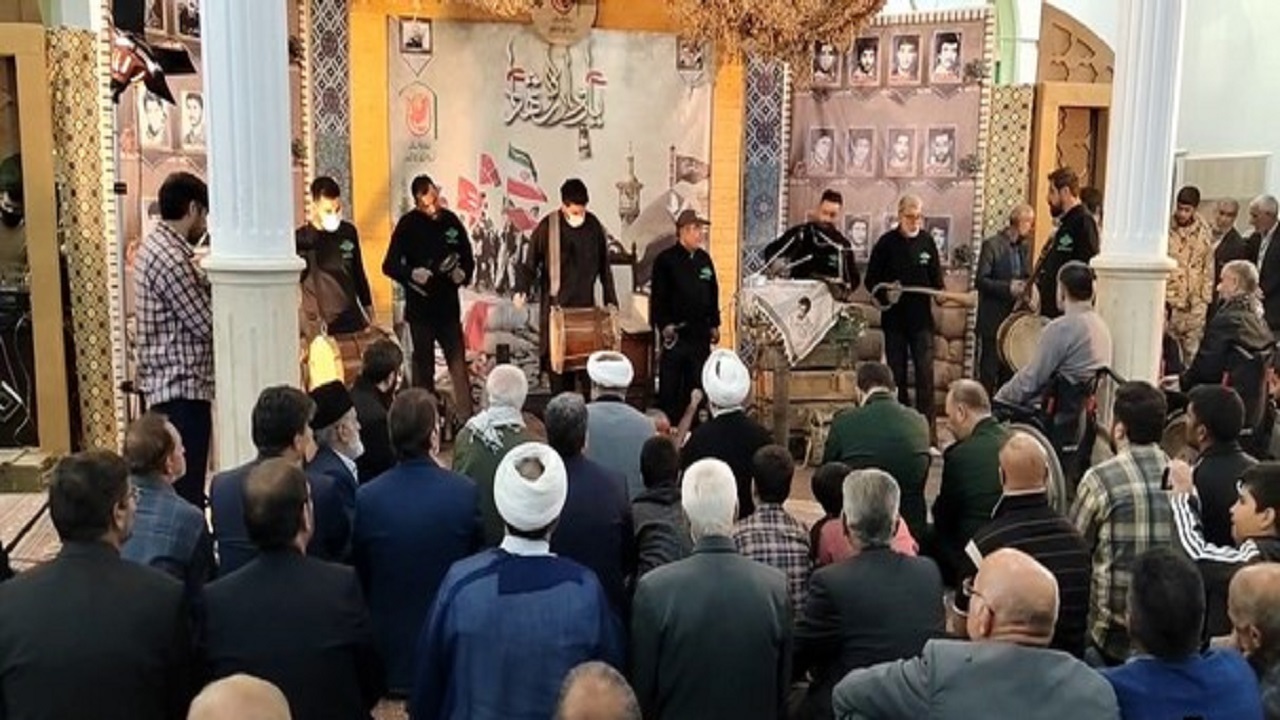 یادواره ۲۰۰ شهید شهرستان جعفرآباد قم برگزار شد