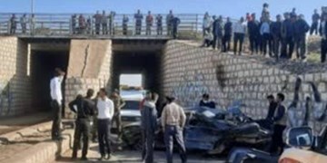 سقوط خودرو از پل یک کشته برجای گذاشت