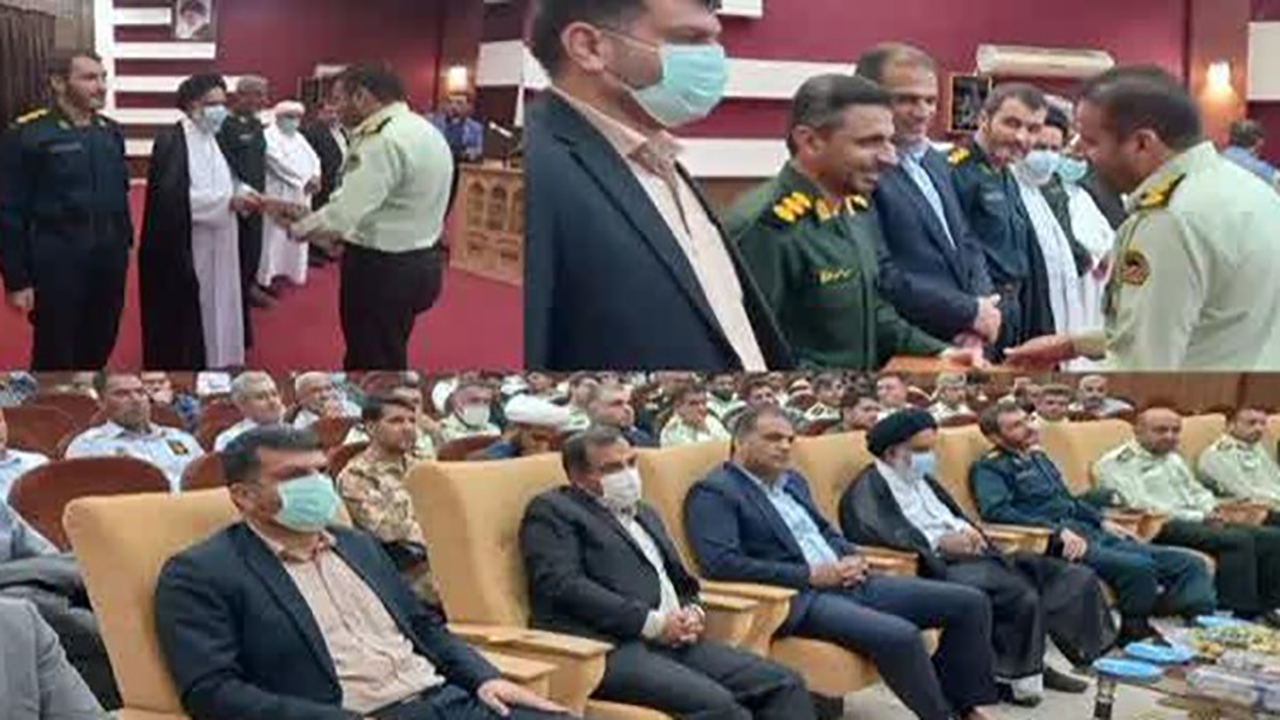 معارفه فرمانده جدید نیروی انتظامی بندرلنگه
