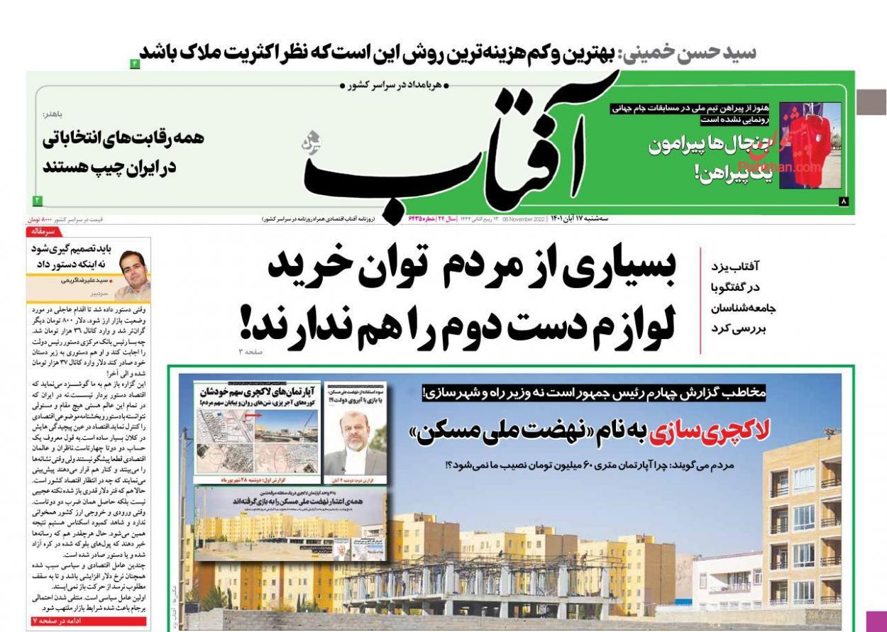 آفتاب یزد
