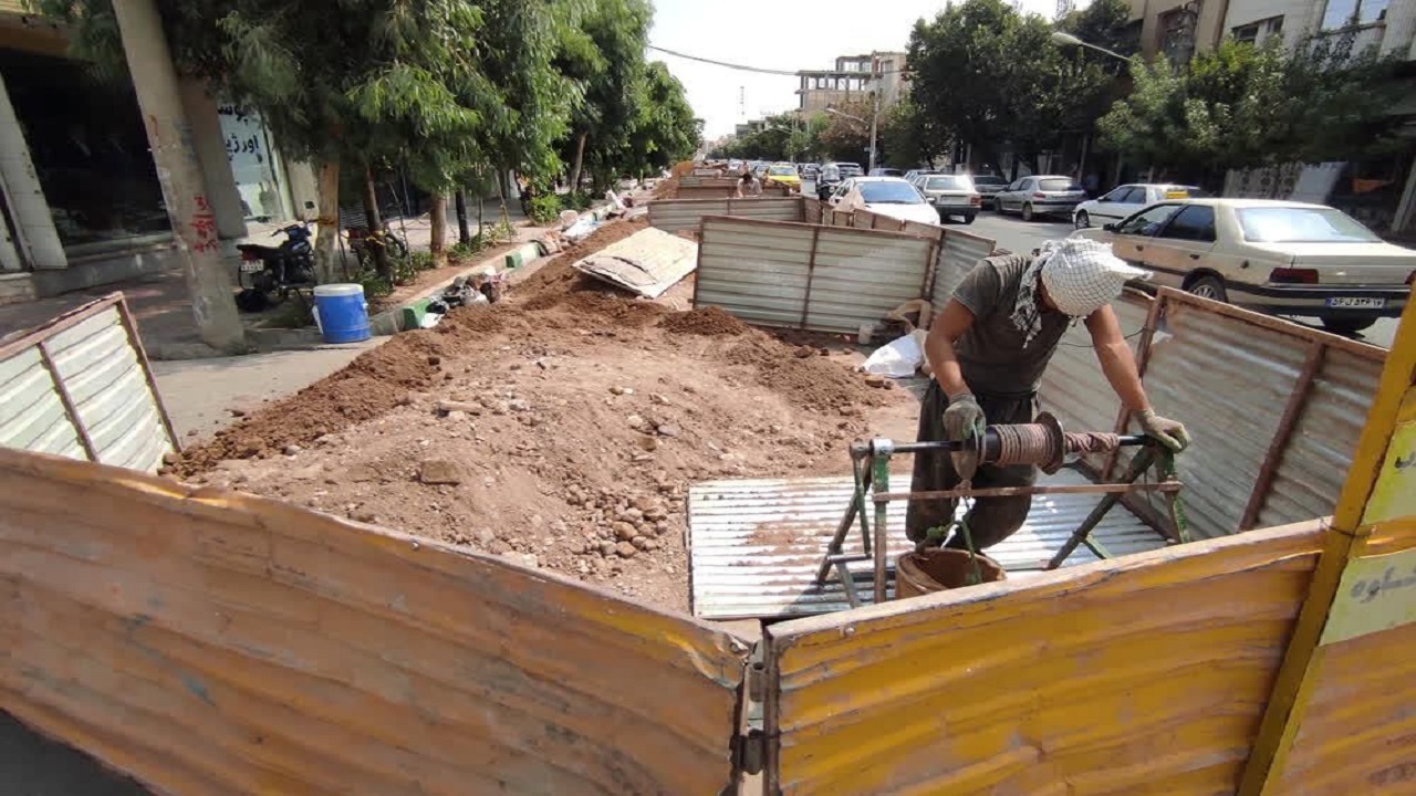 حرکت کند توسعه در فاضلاب شهری قم