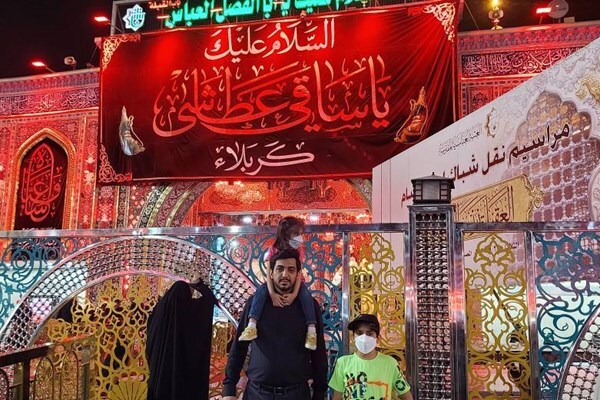 شهید معصومی و فرزندانشان
