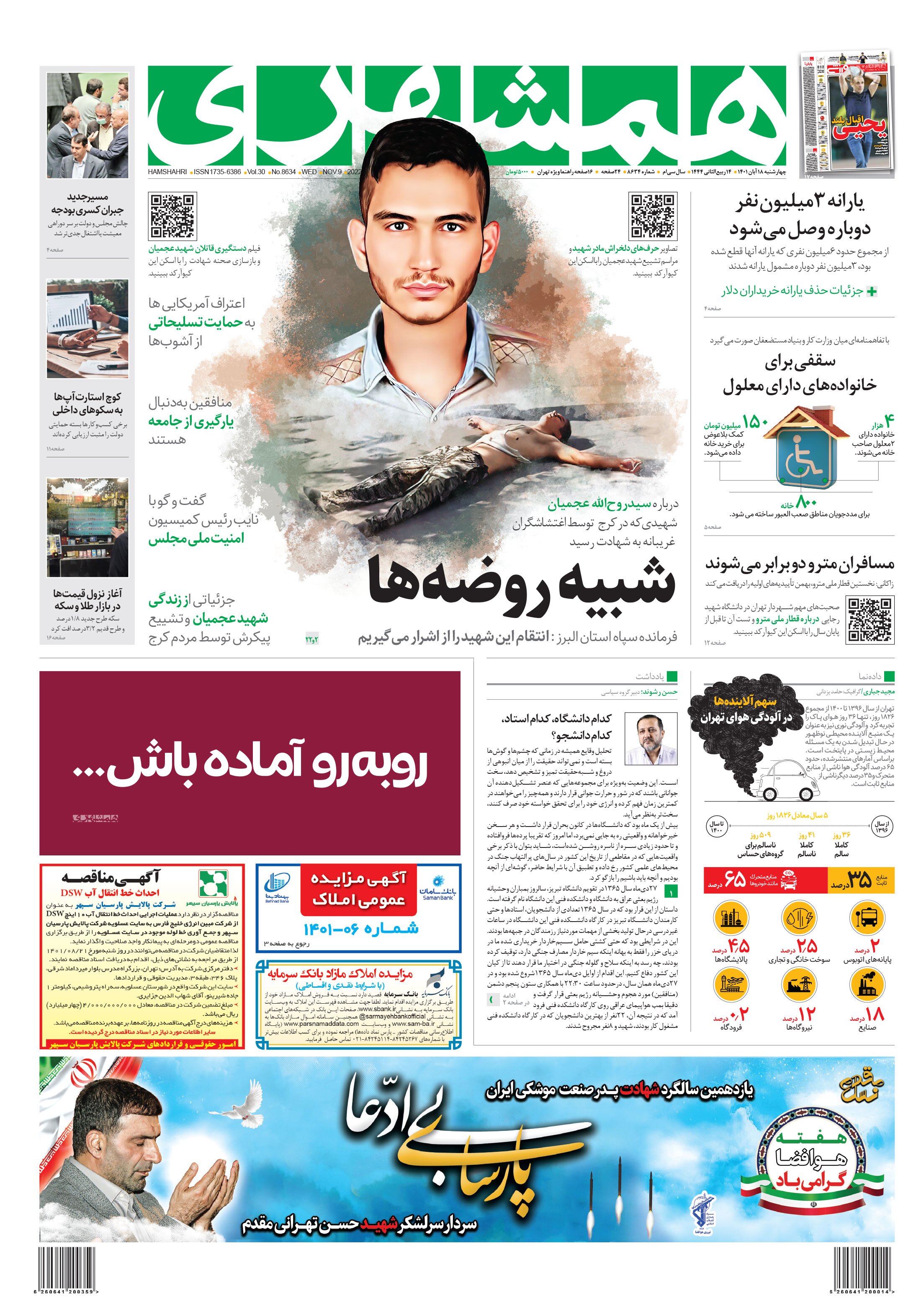روزنامه همشهری