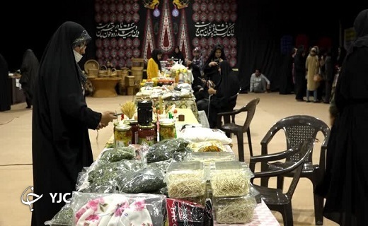 بانوان هنرمند روستا&zwnj;های بافق هنر خود را به نمایش گذاشتند+تصاویر