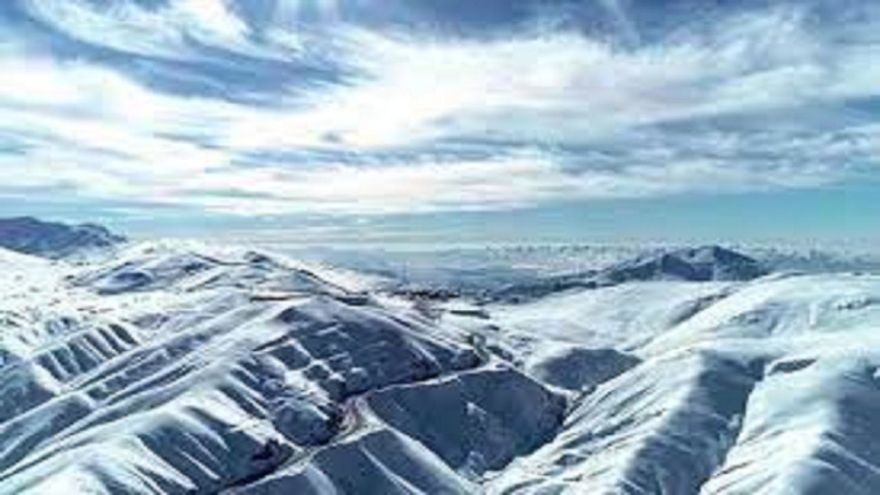 ارتفاعات البرز برفی می‌شود