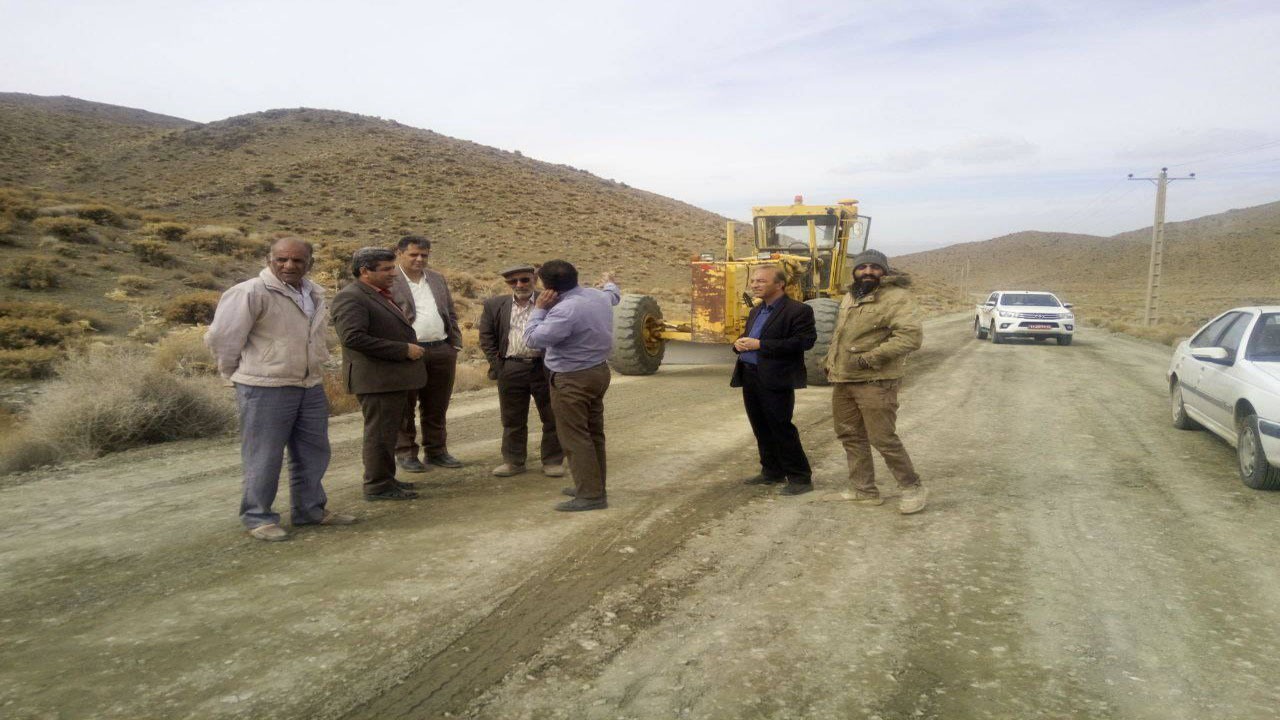آغاز عملیات اجرایی پروژه راه روستایی سرزه سربنان