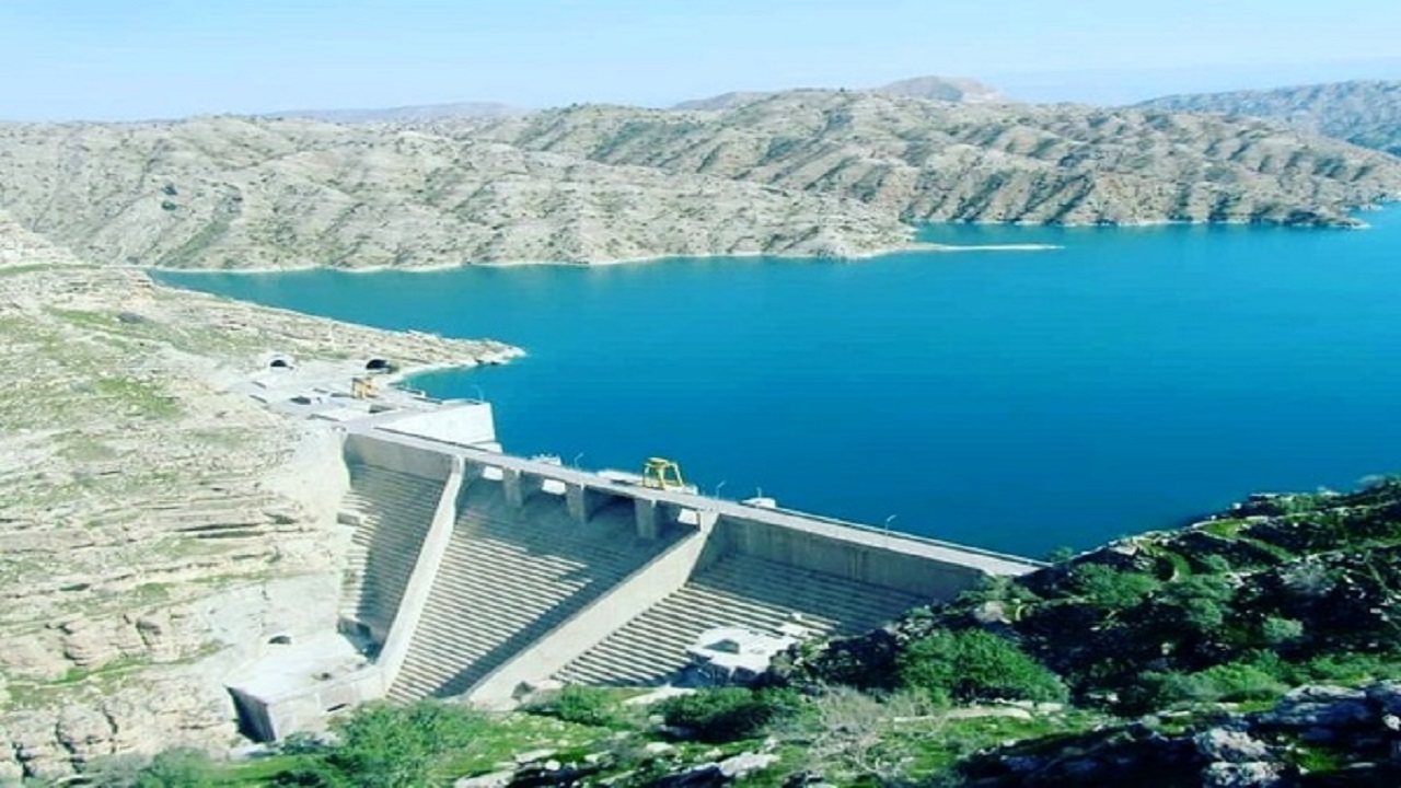 افزایش ذخیره آب در سد کوثر گچساران
