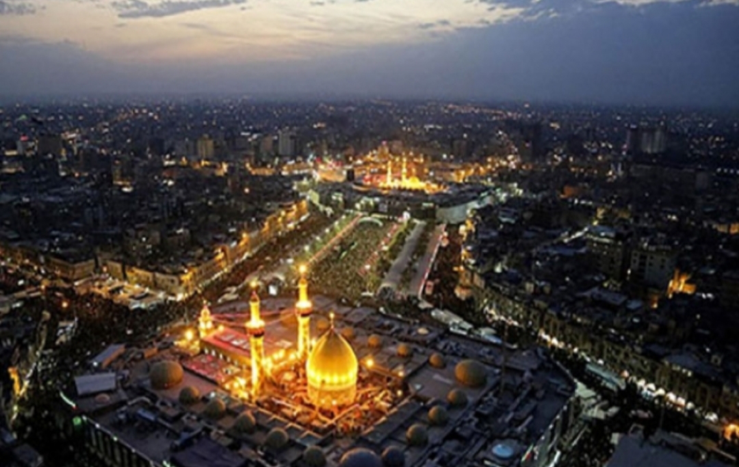 گوشه‌هایی از حضور آران و بیدگلی‌ها در بین الحرمین + فیلم
