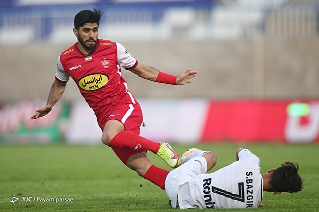 لیگ برتر فوتبال جام خلیج فارس/ پرسپولیس تهران ۱ - ۰ ملوان بندر انزلی