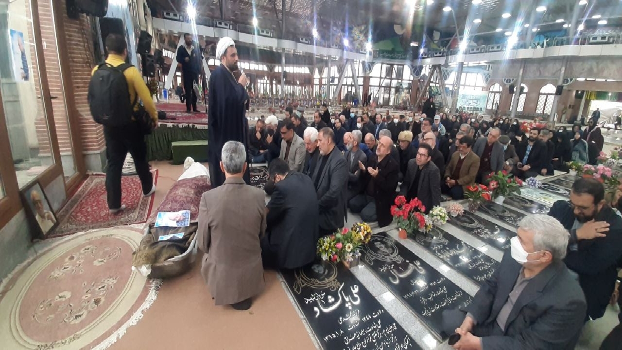 وداع با شاعر آیینی استاد ابوالقاسم حسینجانی در رشت