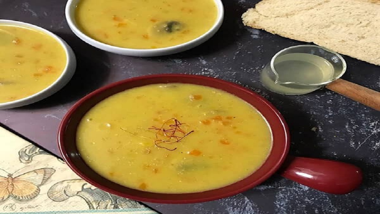 طرز تهیه سوپ زعفرانی تبریزی