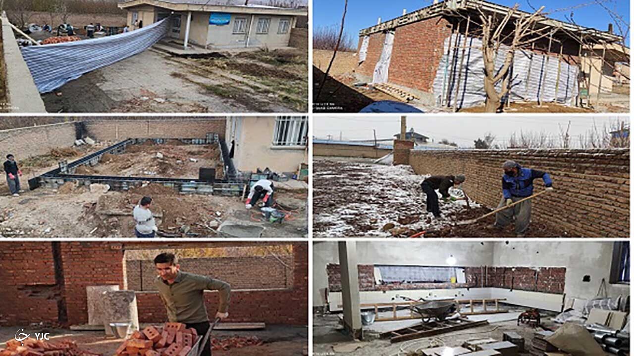 خانه‌های بهداشت روستایی مهاباد بازسازی شدند