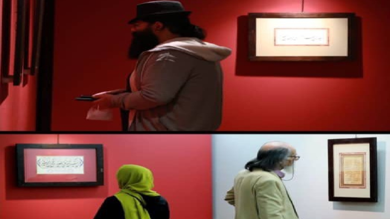 برپایی نمایشگاه خوشنویسی در مشهد