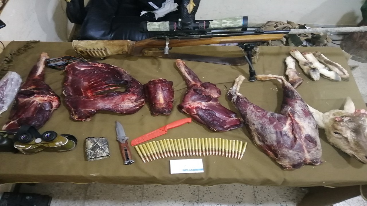 دستگیری شکارچیان غیر مجاز در شمال هرمزگان