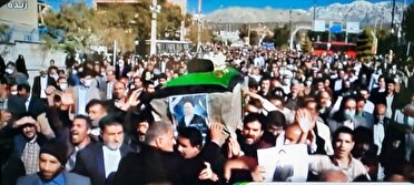 مراسم تشییع آیت الله حسینی یاسوج برگزار شد