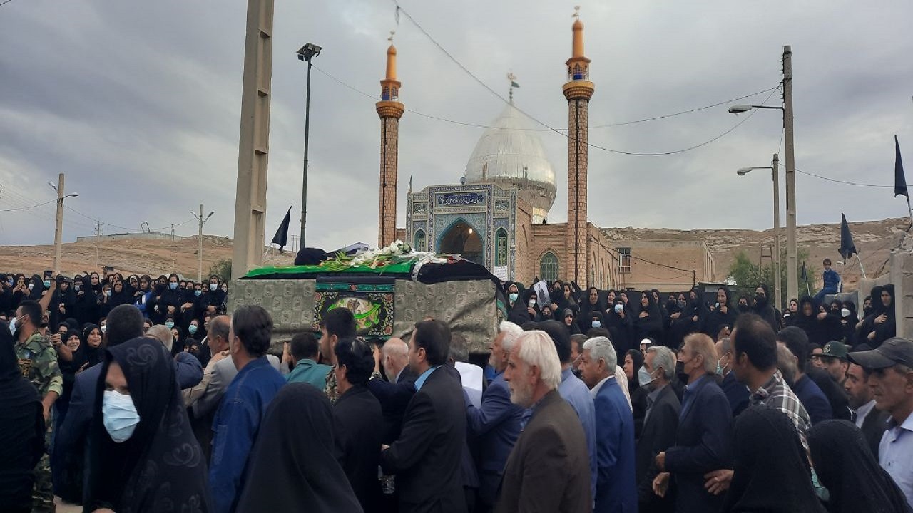 وداع باشکوه دهدشتی ها با روحانی وارسته این شهر