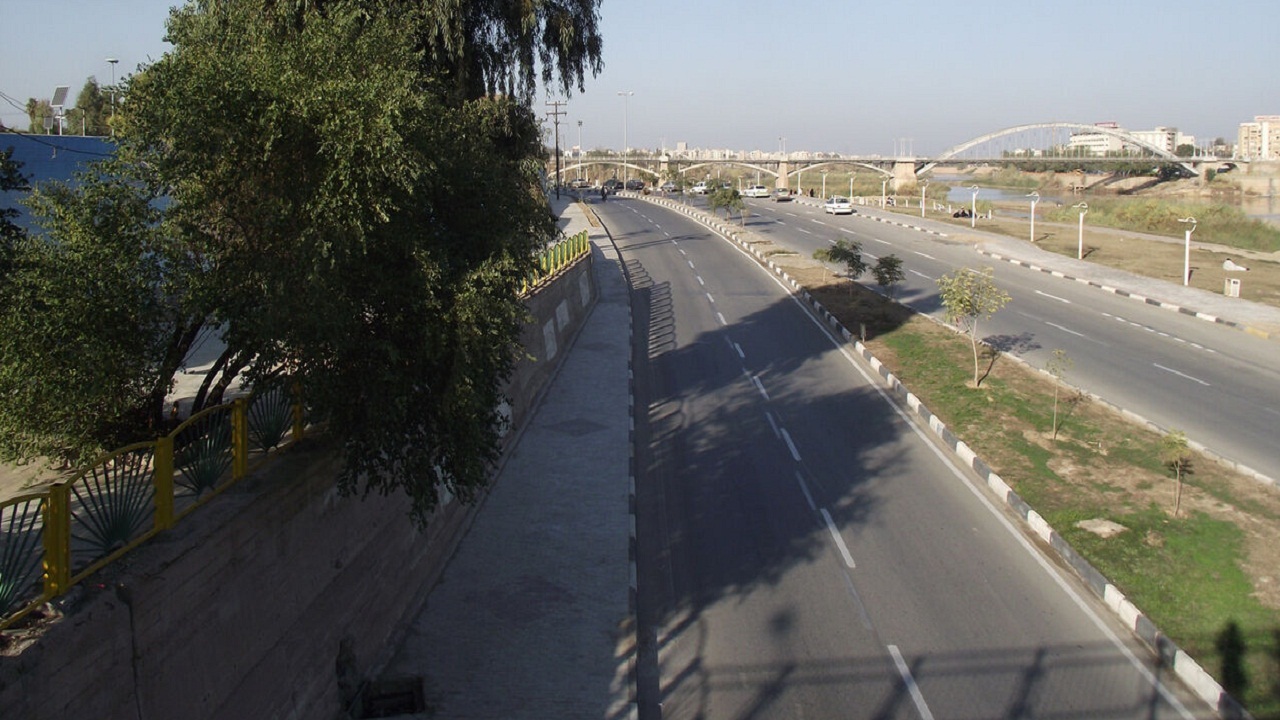 محدودیت تردد در جاده ساحلی اهواز از روز چهارشنبه لغو می‌شود