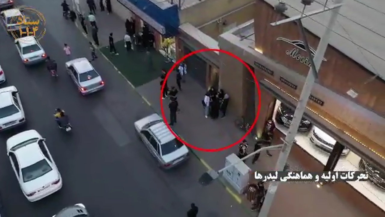 رصد پهپادی اغتشاشگران در کاشان