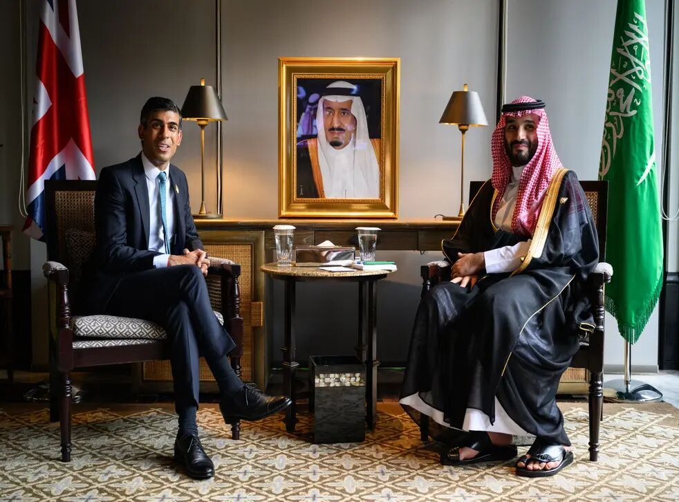 ایران، محور گفتگوی سوناک با بن سلمان