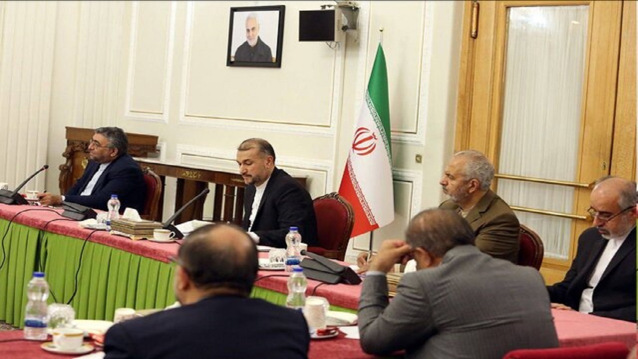 نشست هم اندیشی امیرعبداللهیان با گروه‌های دوستی مجلس