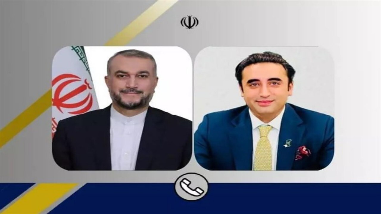 وزرای خارجه ایران و پاکستان درباره آخرین تحولات منطقه گفت و گو کردند + فیلم