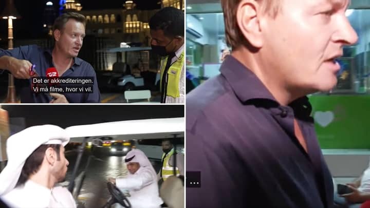 جنجال در قطر در آستانه جام جهانی/ حمله نیروهای امنیتی به یک خبرنگار