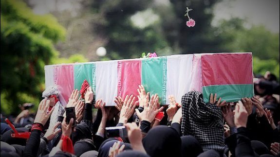 تشییع و خاکسپاری شهید گمنام در کهگیلویه و بویراحمد