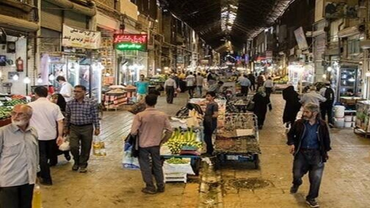 ادامه فعالیت بازاریان سیرجان همانند روز‌های گذشته