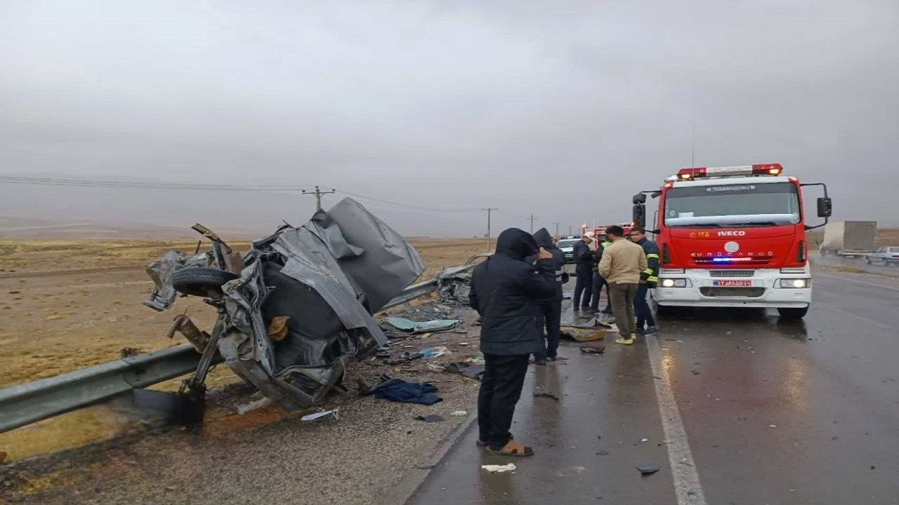 حادثه رانندگی در محور بروجن به خوزستان با ۳ کشته و زخمی