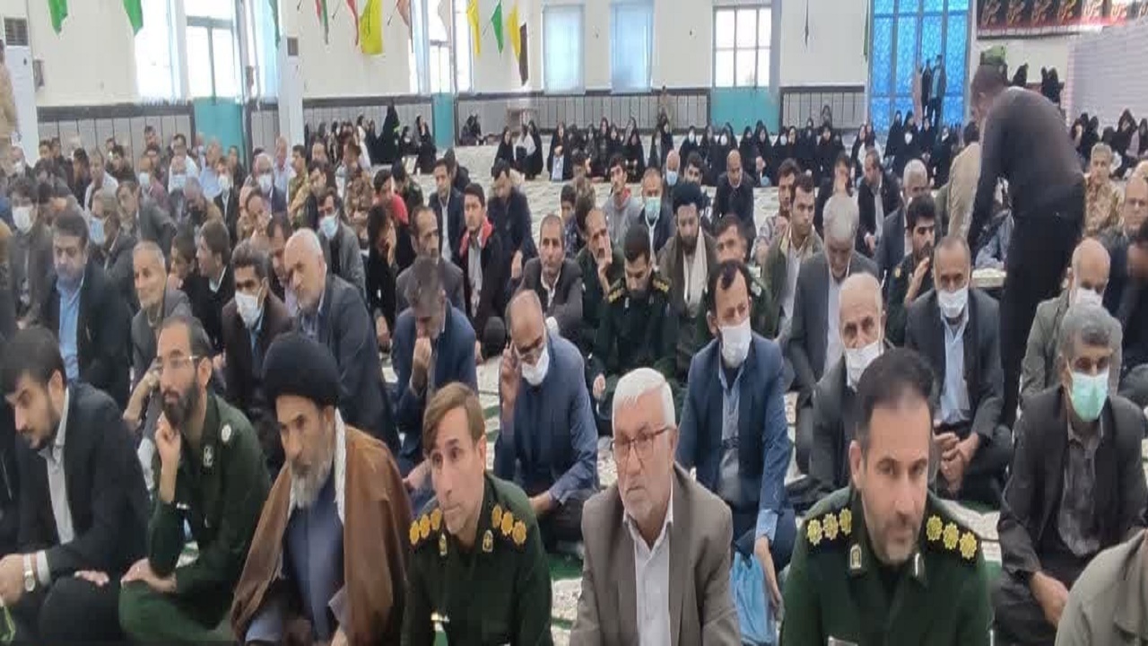 مراسم یادواره شهدای گردان حضرت رسول(ص) در لنده برگزار شد