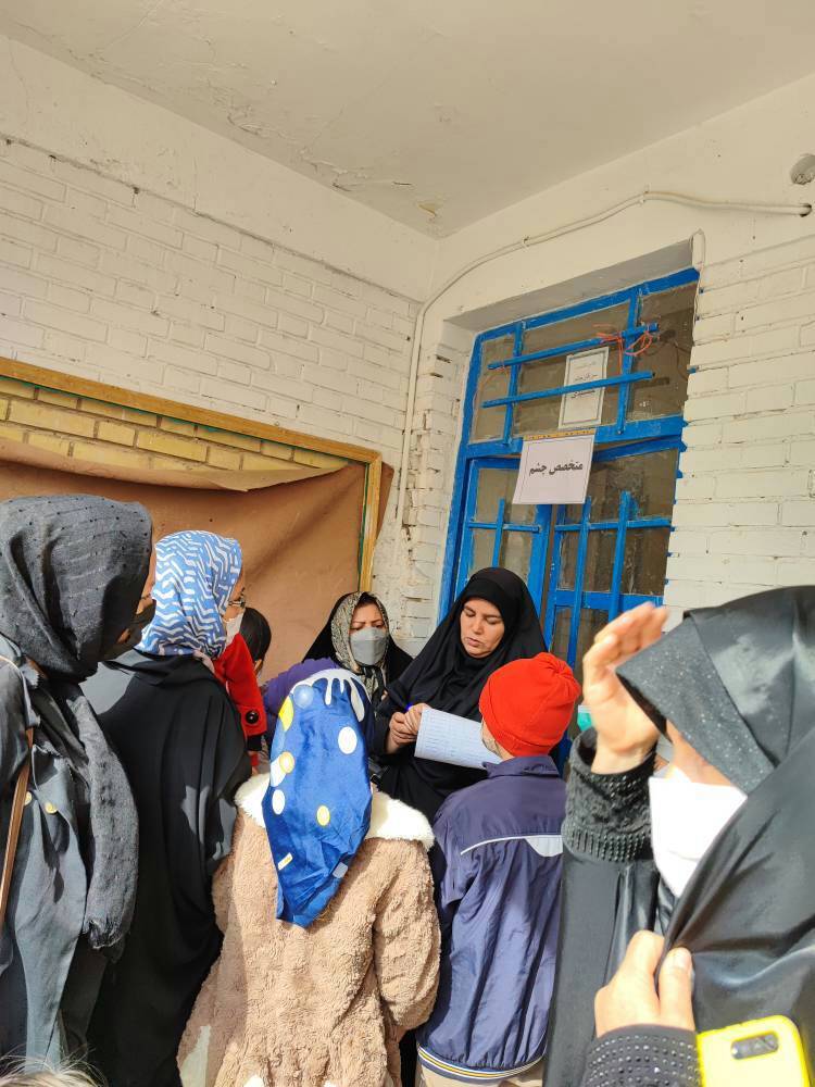 جهادگران سلامت این بار میزبان اهالی روستای باجگاه شدند + تصویر