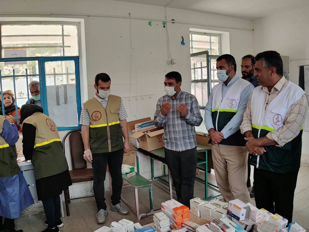 جهادگران سلامت این بار میزبان اهالی روستای باجگاه شدند + تصویر
