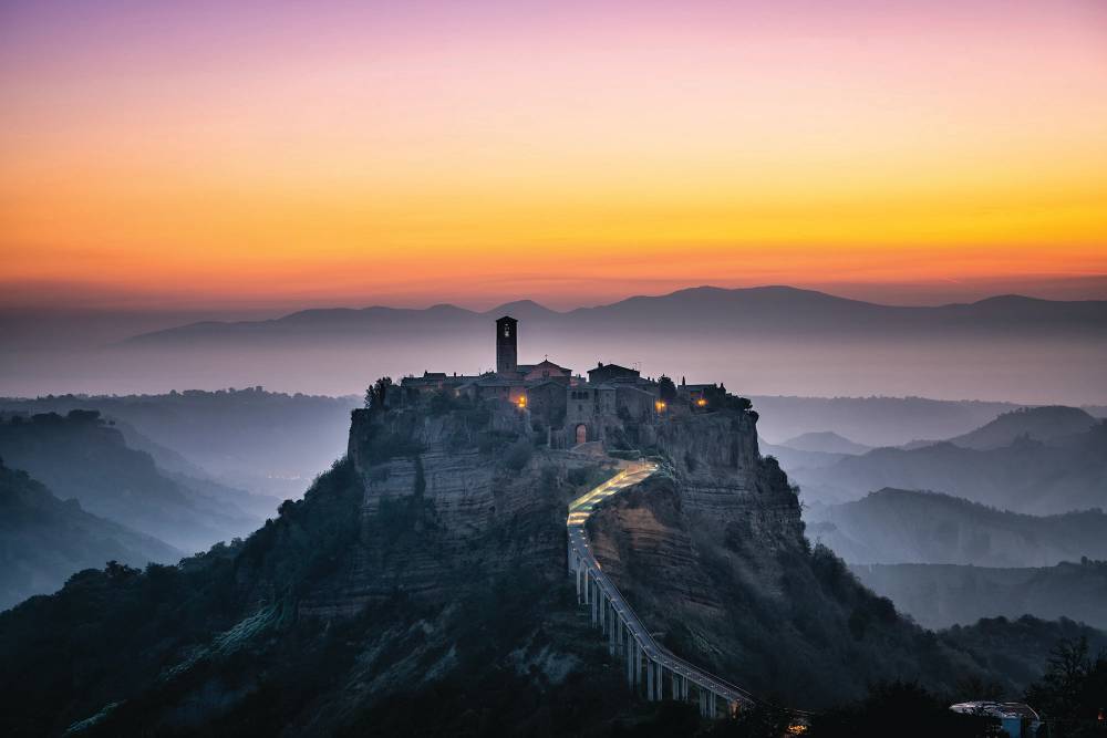 Civita Di Bagnoregio در مرکز ایتالیا