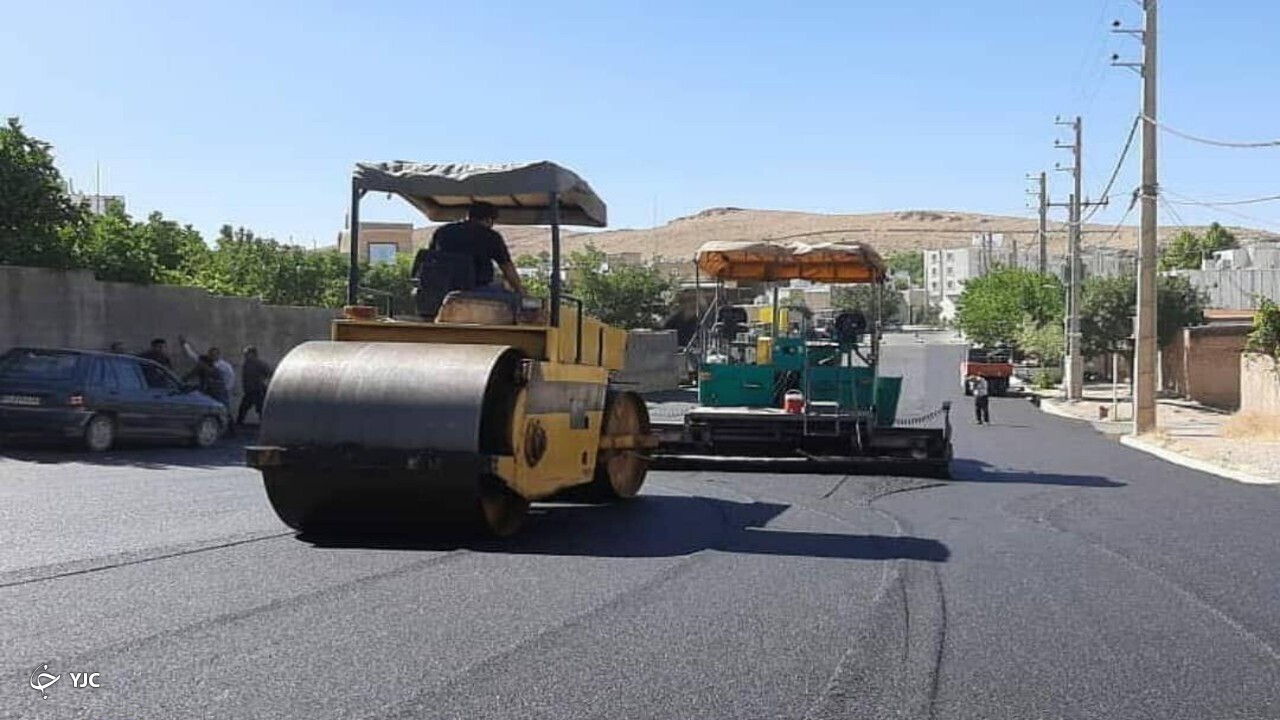۵۰۰ هزار متر مربع از معابر شهری ارومیه آسفالت شد