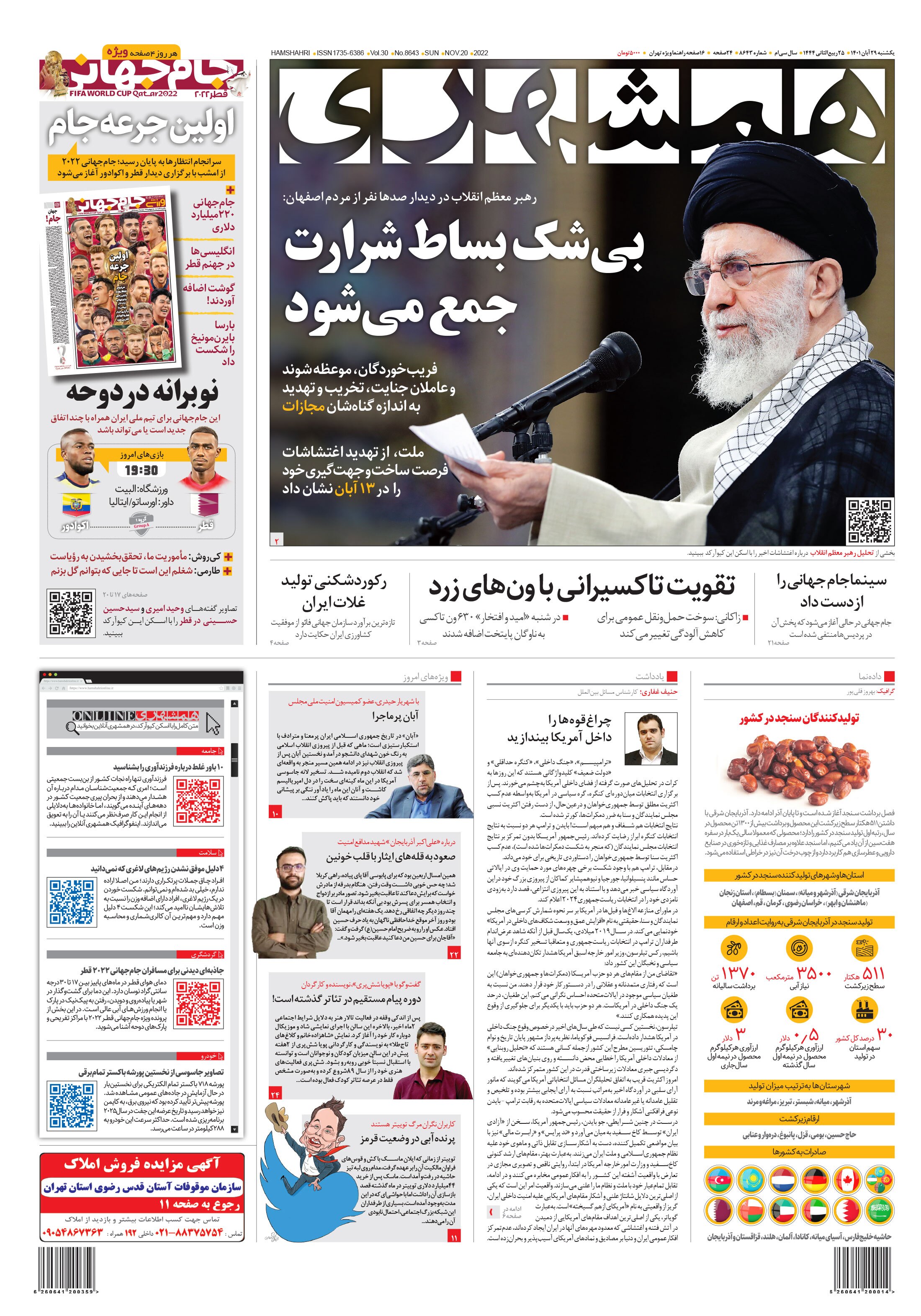 روزنامه همشهری